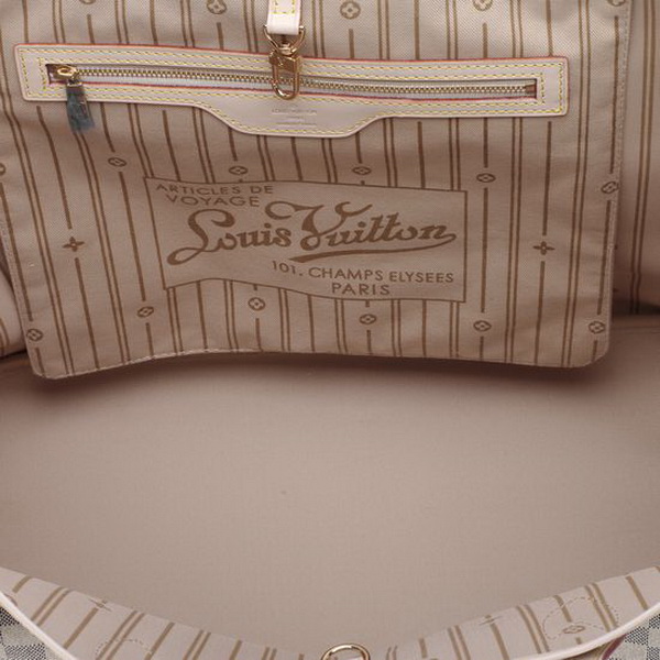 Louis Vuitton Damier Azur Canvas Neverfull GM N51108 Louis Vuitton Damier Azur Canvas Neverfull GM N51108